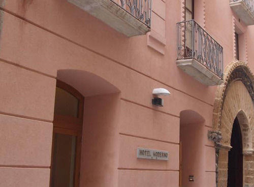 Hotel Moderno Trapani Bagian luar foto